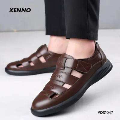 PARADISE PATH GENUINE LEATHER SANDALS